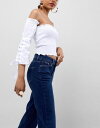 エイソス ASOS デザイン コルセット ネクタイ ディテール フレアー スリーブ 白 ホワイト レディース 女性用 レディースファッション 【 DESIGN CORSET TIE DETAIL FLARED SLEEVES WHITE 】
