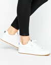 ナイキ イン テニス トレーナー ホワイト ガム クラシック ソール 白 nike tennis classic trainers in white with gum sole レディース靴 靴