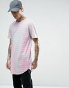 ケイラーアンドサンズ cayler & sons tシャツ ロングライン & ストライプ longline striped メンズファッション トップス カットソー