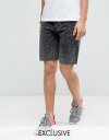 アッシュ ケイラーアンドサンズ ash cayler & sons & アシッド ロウ ヘム ウォッシュ イン ショーツ デニム raw hem denim shorts in acid wash ズボン メンズファッション パンツ
