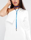 ボロ チョーカー チェイン サテン vanesse mooney satin chain bolo choker ジュエリー レディースジュエリー アクセサリー