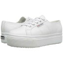 白 ホワイト レディース 女性用 靴 スニーカー レディース靴 【 SUPERGA 2790 FGLW WHITE 】