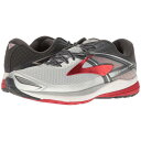 ブルックス 赤 レッド メンズ 男性用 メンズ靴 靴 スニーカー 【 BROOKS RAVENNA 8 SILVER ANTHRACITE HIGH RISK RED 】