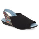 クラウド スリング サンダル レザー シューズ レディース靴 靴 コンフォートシューズ 【 CLOUD CUTENESS SLINGBACK SANDAL BLACK LEATHER 】