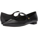 ナイン ウェスト 黒 ブラック ソフト カーフ レディース 女性用 レディース靴 靴 バレエシューズ 【 BLACK NINE WEST ASHBY SOFT CALF 】