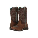 デリラ ラウンド トー レディース 女性用 メンズ靴 【 ARIAT DELILAH ROUND TOE DISTRESSED BROWN FUDGE 】
