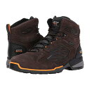 チョコレート 茶 ブラウン 6” メンズ 男性用 ブーツ 靴 【 ARIAT REBAR FLEX H2O CHOCOLATE BROWN 】