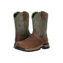ウェスタン トー 緑 グリーン メンズ 男性用 メンズ靴 【 GREEN ARIAT REBAR FLEX WESTERN H2O COMPOSITE TOE RYE BROWN OLIVE 】