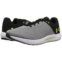 アンダー アーマー ウーア ミクロ 黄色 イエロー アンダーアーマー メンズ 男性用 靴 【 MICRO YELLOW UNDER ARMOUR UA G PURSUIT 4E STEEL RHINO GRAY HIGHVIS 】