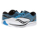 サッカニー メンズ 男性用 靴 【 SAUCONY KINVARA 9 WHITE BLUE BLACK 】