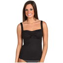 ソリッド ツイスト ブラ タンキニ 黒 ブラック レディース 女性用 レディースファッション 水着 【 SOLID BLACK TYR TWISTED BRA TANKINI 】