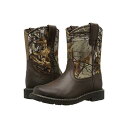 シエラ 子供用 ビッグキッズ キッズ マタニティ 【 ARIAT KIDS SIERRA DISTRESSED TODDLER BROWN REALTREE XTRA 】