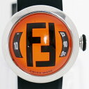【時計】 FENDI フェンディ 8010L ブースラ ズッカ ラバーブレス ユニセックス クォーツ 【中古品】