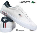【あす楽】ラコステ LACOSTE スニーカー レザー マス...