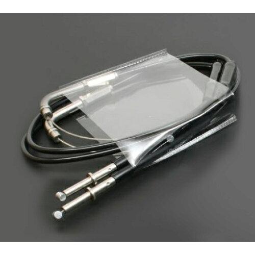 アクティブ(ACTIVE) 車種専用スロットルワイヤー(T-EVO ステン金具/アウターBLK スエージング加工) CBR600RR 05-13 (戻し側) 1060272