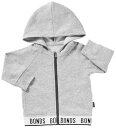 BONDS ボンズ ベビー フード付きパーカー ジップアップ フーディー フリース 帽子付きBONDSロゴ入り 洋服 ベビー服 トップス 子供服 キッズ ベビーウエア キッズウエア 男の子 女の子【メール便のみ送料無料】