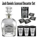 【Jack Daniel's】 ジャックダニエル デキャンタ セット 公認ライセンス製品米国輸入取寄せ品