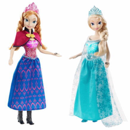 アナと雪の女王 Frozen ミュージカルマジックドール（単品）【送料無料】【あす楽】【米国直輸入品】アナ雪 人形 / アナ雪 ドール / アナ 人形 / エルサ 人形アナ ドール / エルサ ドール / アナ雪 ぬいぐるみ