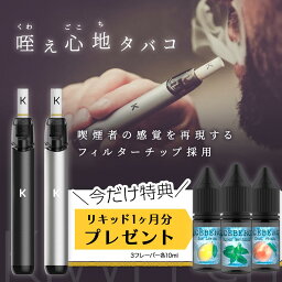 KIWI Pen 味満足返金保証 リキッド3本付き 電子タバコ タール ニコチン0 VAPE ベイプ 禁煙 減煙 水蒸気 <strong>スターターキット</strong> 本体 加熱式タバコ フレーバー おすすめ 人気 咥え心地タバコ タバコスティック 紙フィルター ICEBERG