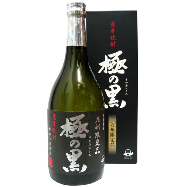 さつま無双　本格芋焼酎　極の黒（25度/720ml）【化粧箱入】