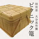田宮忠 大分真竹製 ピクニック篭 大分 別府 伝統工芸大分土産 竹細工 竹かご 竹籠 職人 手づくり 大分産 I90Z01 常温 田宮忠 大分真竹製 ピクニック篭 大分 別府 伝統工芸大分土産 竹細工 竹かご 竹籠 職人 手づくり 大分産 I90Z01 常温