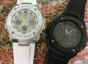 恋人たちのGショック ペアウォッチ G-SHOCK BABY-Gスチール同士 カシオ 2本セット gショック ベビーg アナデジ GST-W300-7AJF GST-W300G-1AJF人気 ラッピング無料 クリスマス