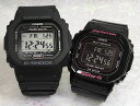 恋人たちのGショックペアウオッチ G-SHOCK BABY-G ペア腕時計 カシオ ネイビー ホワイト 電波ソーラー2本セット GW-5000-1JF BGD-5000-1JF プレゼント ギフト ラッピング無料 手書きのメッセージカードお付けします g-shock あす楽対応