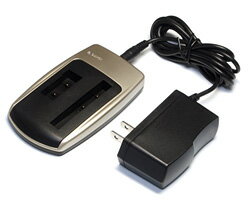 Victor JVC用 互換バッテリー充電器 BN-VM200・Victor JVC BN-VM200に対応