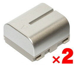 【2個セット】Victor JVC BN-VF707互換バッテリー[シルバー]【700mAh】・JTT My Battery Plusシリーズ