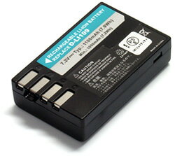 PENTAX D-LI109互換バッテリー×1個【1100mAh】・JTT My Battery Plusシリーズ