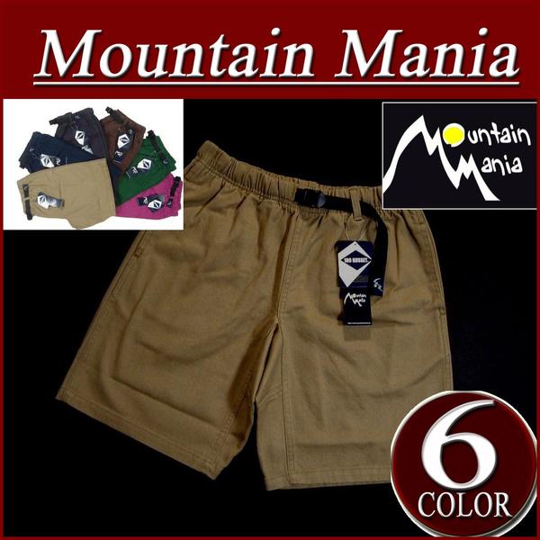 【再入荷 2012春夏 6色5サイズ】 mm081 新品 MOUNTAIN MANIA MM SHORT ショート クライミングパンツ 41700036 メンズ & レディース マウンテンマニア アメカジ アウトドア ショートパンツ ショーツ ハーフパンツ 