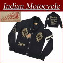 【4サイズ】 ja141 新品 INDIAN MOTOCYCLE ネイティブ柄 ショールカラー ウール混 ニット カーディガン IMKN-502 メンズ ウール チマヨ さがら刺繍 チェーン刺繍 インディアンモトサイクル IndianMotocycle
