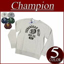 【12/28再入荷! 2016秋冬モデル! 5色4サイズ】 jb211 新品 Champion トリコロールタグ カレッジ 染み込みプリント 裏毛 スウェットシャツ C3-J018 メンズ チャンピオン 長袖 カレッジプリント トレーナー アメカジ トリコタグ