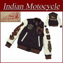 【4サイズ】 jb291 新品 INDIAN MOTOCYCLE ヘッドマーク さがら刺繍 メルトンウール × レザー スタジャン IMJK-603 メンズ アワードジャケット スタジアムジャケット インディアンモトサイクル IndianMotocycle 【smtb-kd】
