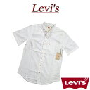 【2018春夏 4サイズ】 ac521 新品 Levis USライン 半袖 ボタンダウンシャツ 3LMSW3343CC メンズ リーバイス QUITO S/S WOVEN BD SHIRT MARSHMALLOW BDシャツ Levi's 【smtb-kd】
