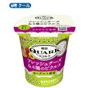明治 QUARK フレッシュチーズ&4種のピクルス(90g×12コ)クール便 クワルク チーズ 乳酸菌 ピクルス
