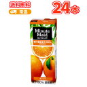 あす楽ミニッツメイト゛オレンジ100%【200ml】×24本 送料無料紙パック ブリック おれんじ 果汁