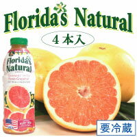 フロリダスナチュラル　ルビーレッドグレープフルーツジュース　1000ml×4本　（フロリダ…...:juicejack:10000115