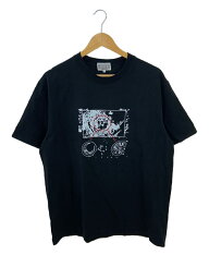 【中古】C.E(CAV EMPT)◆Tシャツ/L/コットン/BLK【メンズウェア】