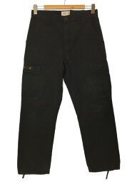 【中古】WTAPS◆<strong>カーゴパンツ</strong>/1/コットン/BLK/202WVDT-PTM01【メンズウェア】