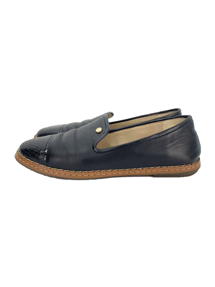 【中古】COLE HAAN◆クラウドフィールオールデイローファー/フラットパンプス/US5/BLK/レザー/W20582//【シューズ】