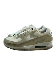 【中古】NIKE◆AIR MAX 90 SE_エア マックス 90 SE/27cm/クリーム/ポリエステル【シューズ】