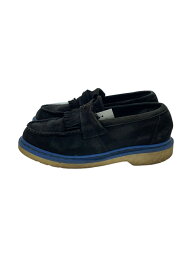 【<strong>中古</strong>】Dr.Martens◆ADRIAN/ローファー/US7/BLK/スウェード/AW006【シューズ】