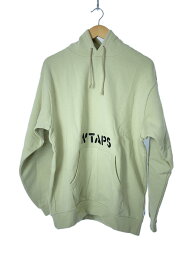 【中古】WTAPS◆パーカー/3/コットン/IVO/無地【メンズウェア】