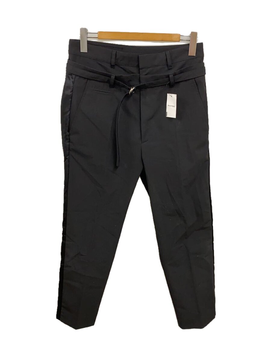 【中古】DIESEL◆ボトム/28/ポリエステル/BLK/無地//【メンズウェア】