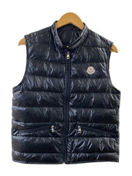 【中古】MONCLER◆<strong>ダウンベスト</strong>/1/ナイロン/ブラック/53029【メンズウェア】