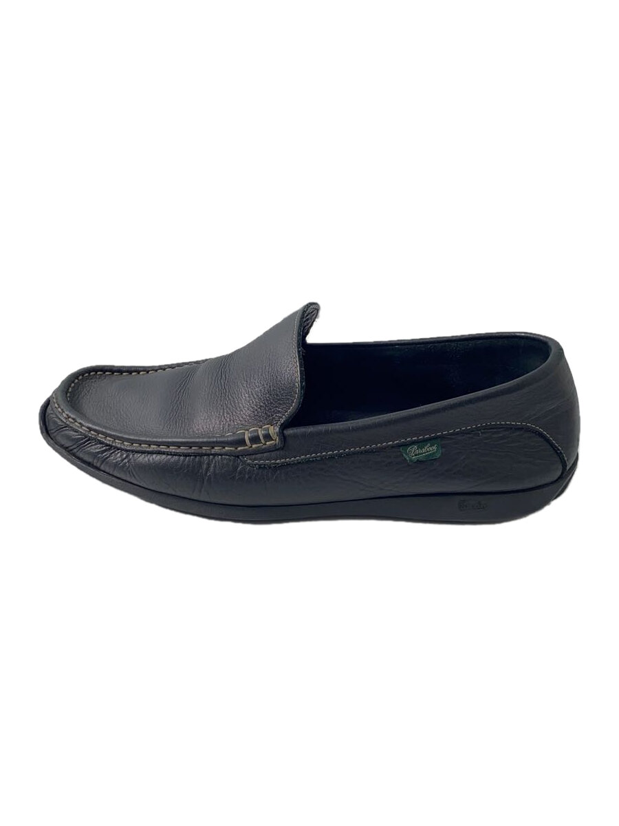 【中古】Paraboot◆ローファー/UK8.5/BLK【シューズ】
