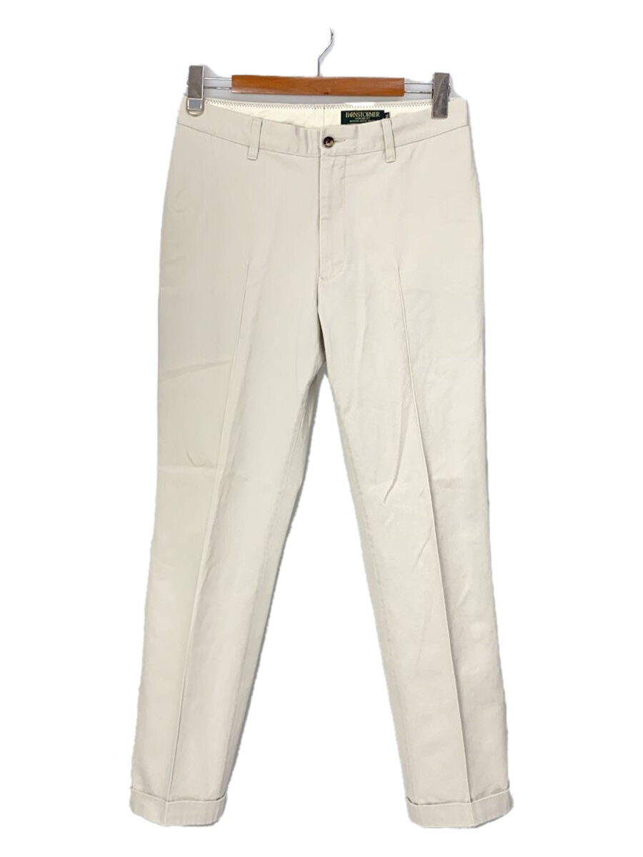 【中古】BARNSTORMER◆ボトム/XL/コットン/WHT/無地/1001p【メンズウェア】