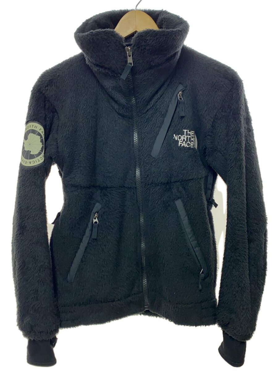 【中古】THE NORTH FACE◆フリースジャケット/S/ポリエステル/BLK/無地/NA61930【レディースウェア】