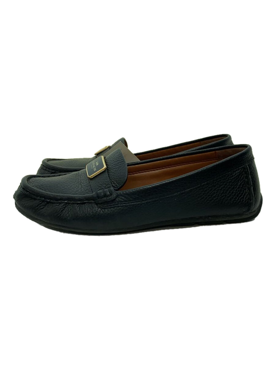 【中古】COACH◆フラットパンプス/36.5/BLK/CC637【シューズ】